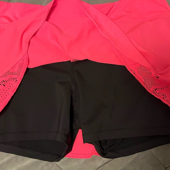 Fila Women's Lure Flounce Tennis Skort Pink Flamingo - Picture 3 of 4